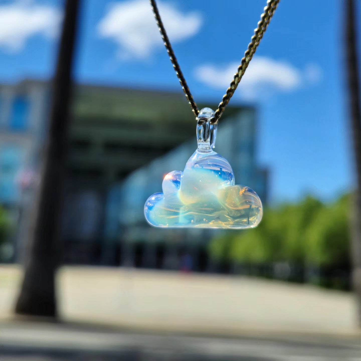 Opalescent Cloud Pendant